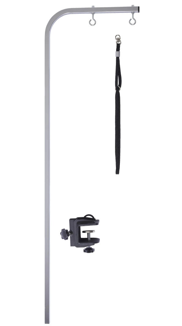 【送料無料】トリミングテーブル用 グルーミングアームset2 (100cm) 大型用 リード紐付  ドリーム産業 テーブル用部品