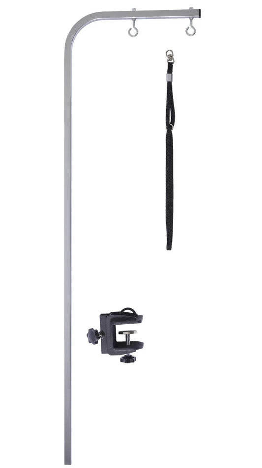【送料無料】トリミングテーブル用 グルーミングアームset2 (120cm) 大型用 リード紐付  ドリーム産業 テーブル用部品